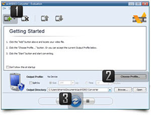 acdVIDEO Converter interface