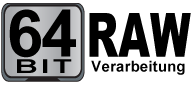 64 Bit und RAW-Verarbeitung