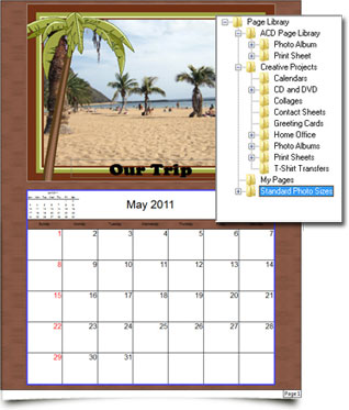 Cr&eacute;ez des calendriers personnalis&eacute;s avec Fotoslate 4