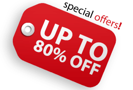 Special Offers - Up to 80% off!