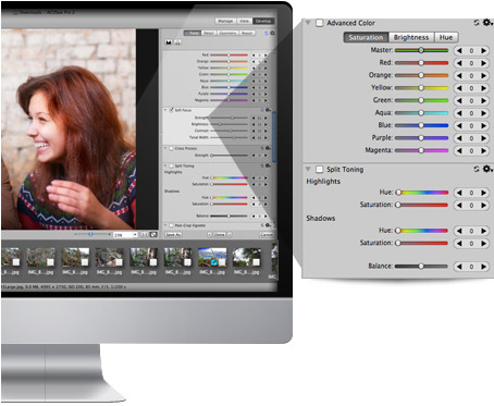 >Ajustements aux couleurs dans ACDSee Pro 2 (Mac)