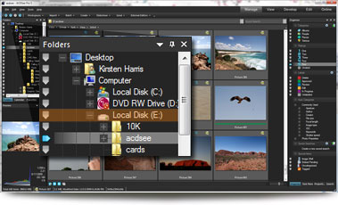 ACDSee Pro 5 manage and organizing