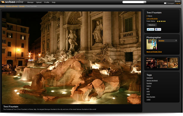 Affichage de photos dans ACDSee Pro 5