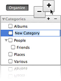 Easily add categories