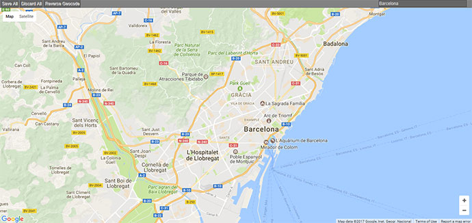 Map Search