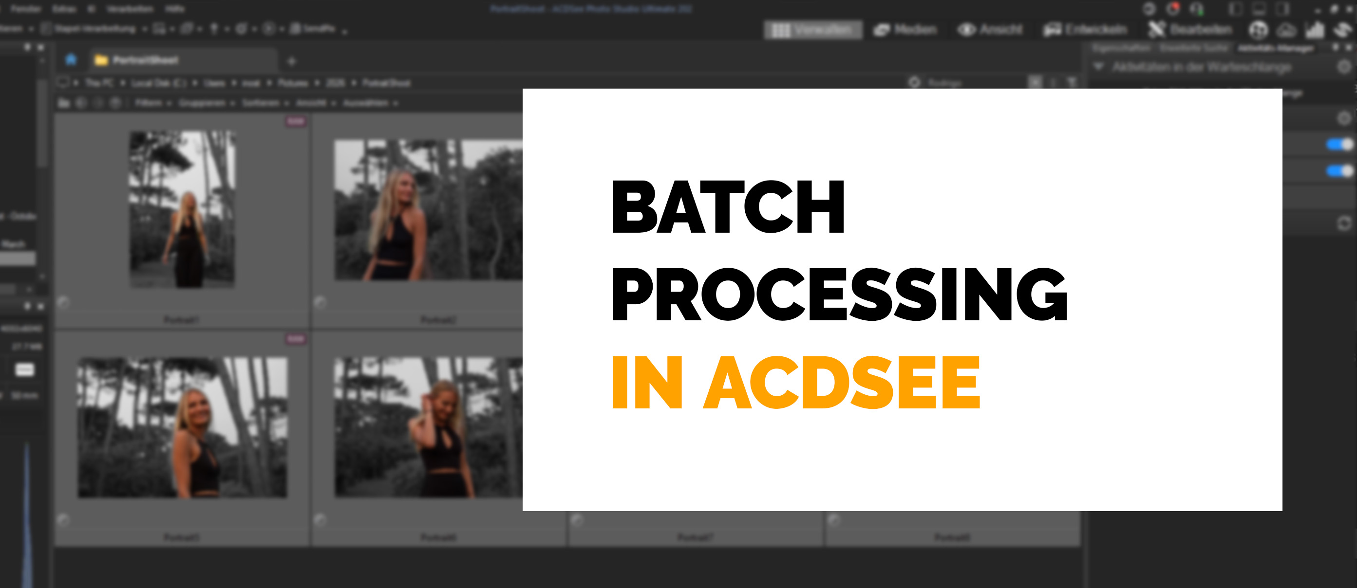 Batch Processing in ACDSee