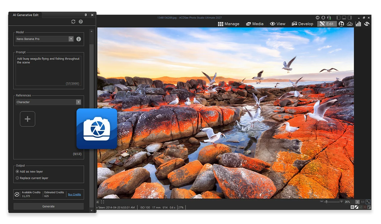 Screenshot of ACDSee Photo Studio Ultimate 2027